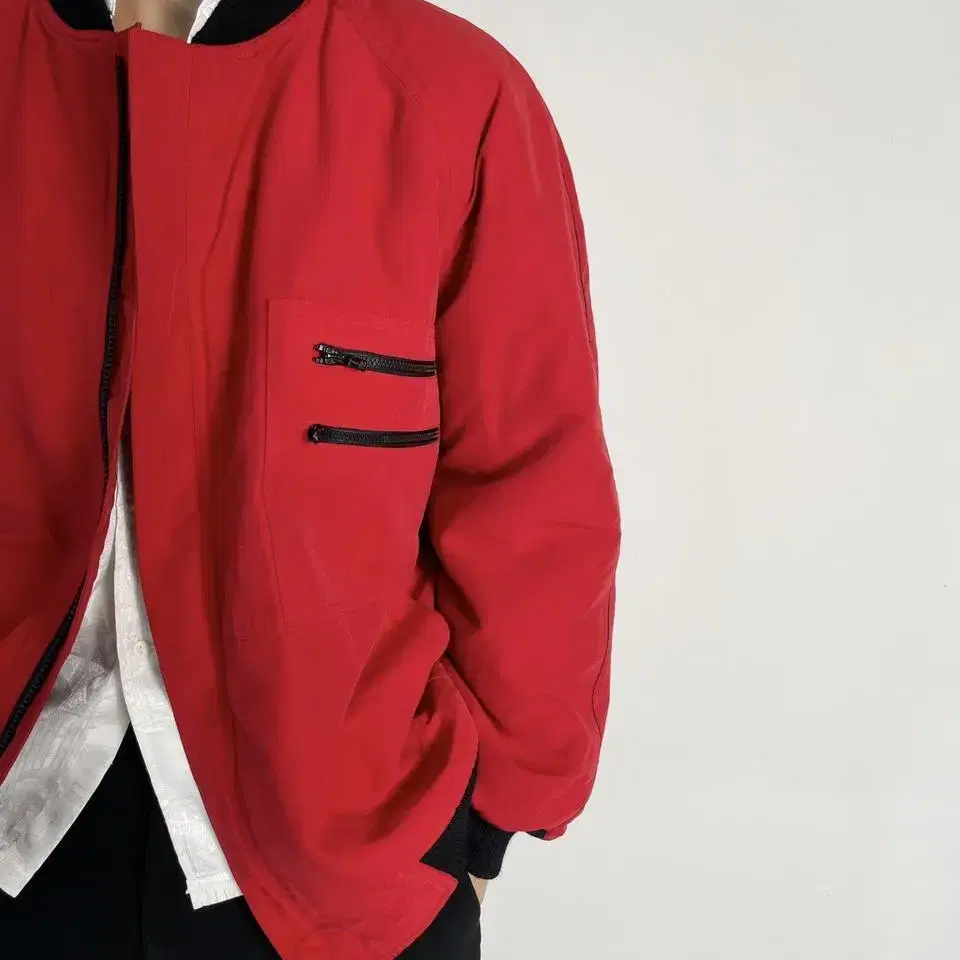 koshino junko reversible bomber jacket