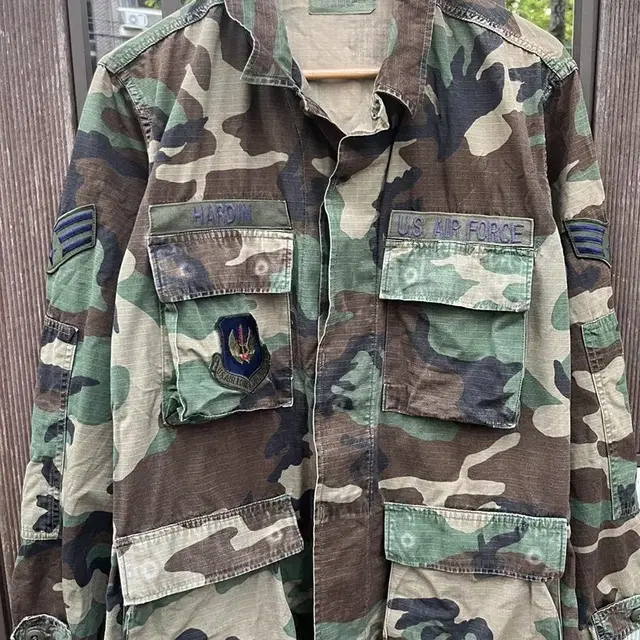 90s usa usaf 미군 카모 bdu 자켓