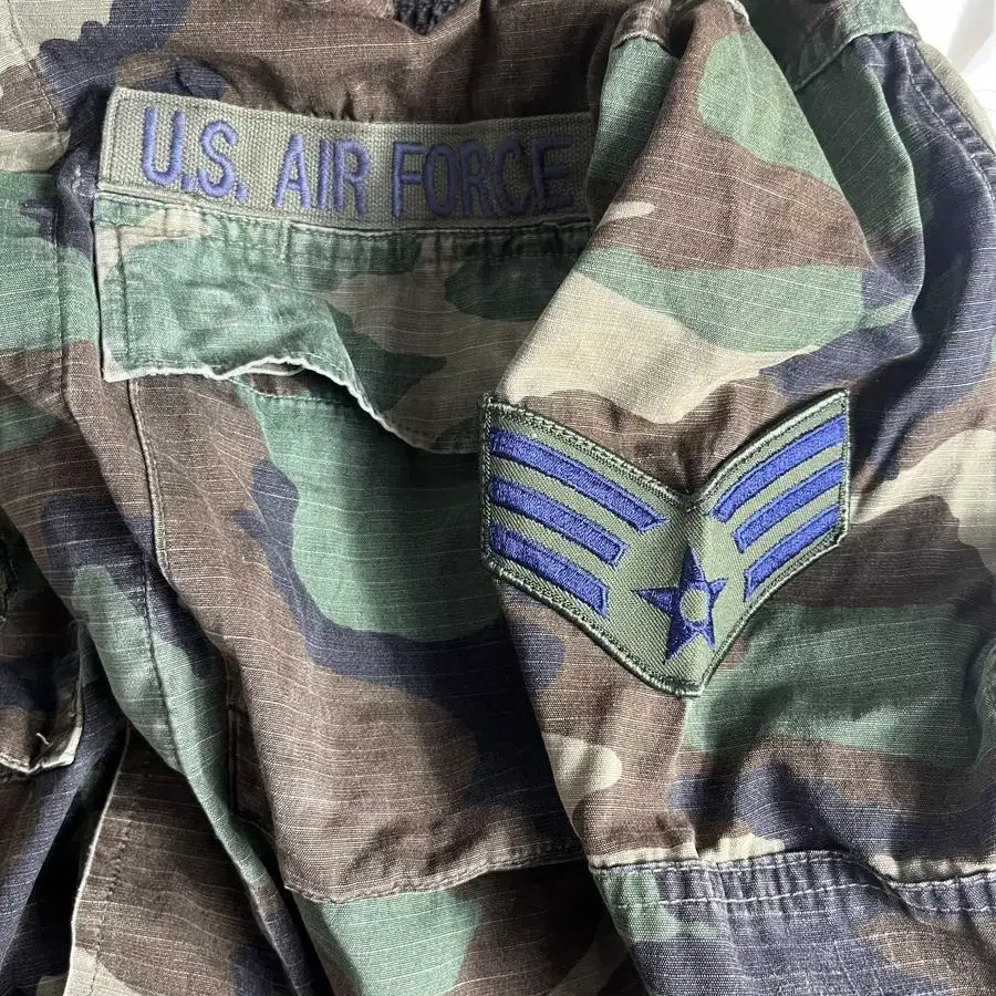 90s usa usaf 미군 카모 bdu 자켓