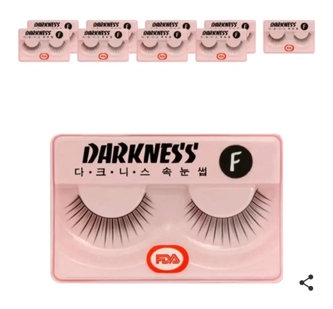 Darkness Eyelashes 7 pairs