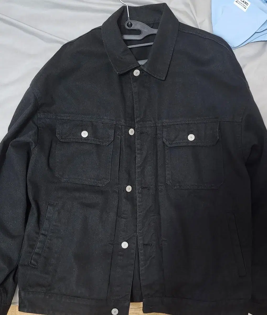 Spao Black and Blue Jacket for Sale