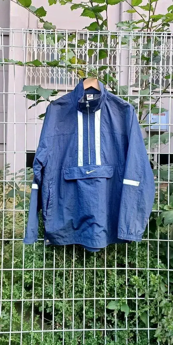 90s nike anorak overfit M