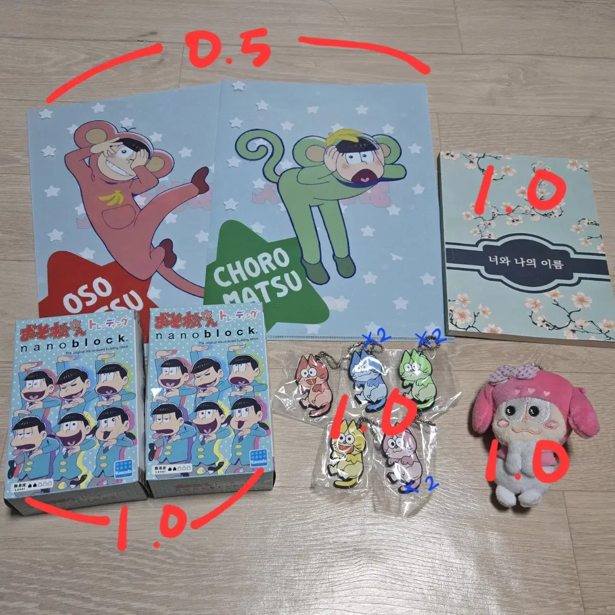 Dispose of Osomatsu Award merchandise.