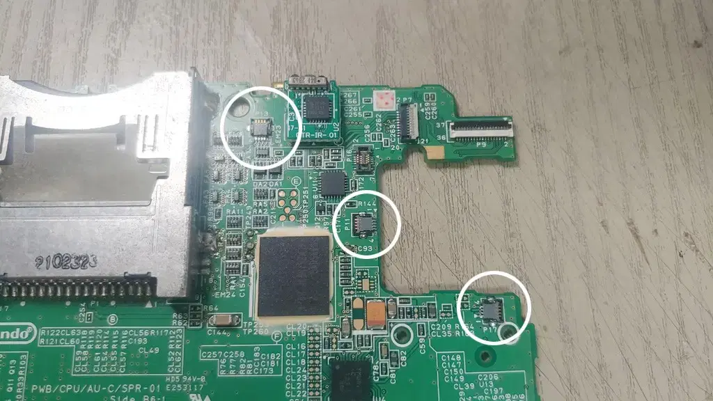 닌텐도 3ds xl 4pin 컨넥터 수리 교체