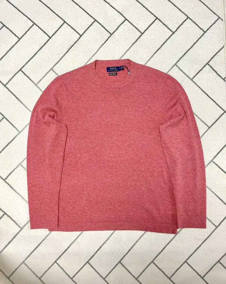 (New/L) Polo Washable Cashmere Sweater