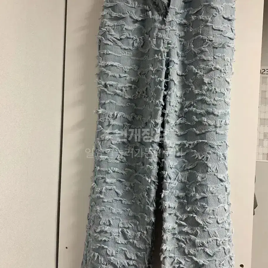 이너뮤트 checker tassel denim