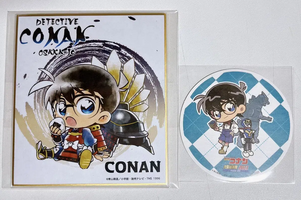 (Bonus) Detective Conan Edogawa Conan Osaka Castle Collaboration Color Paper