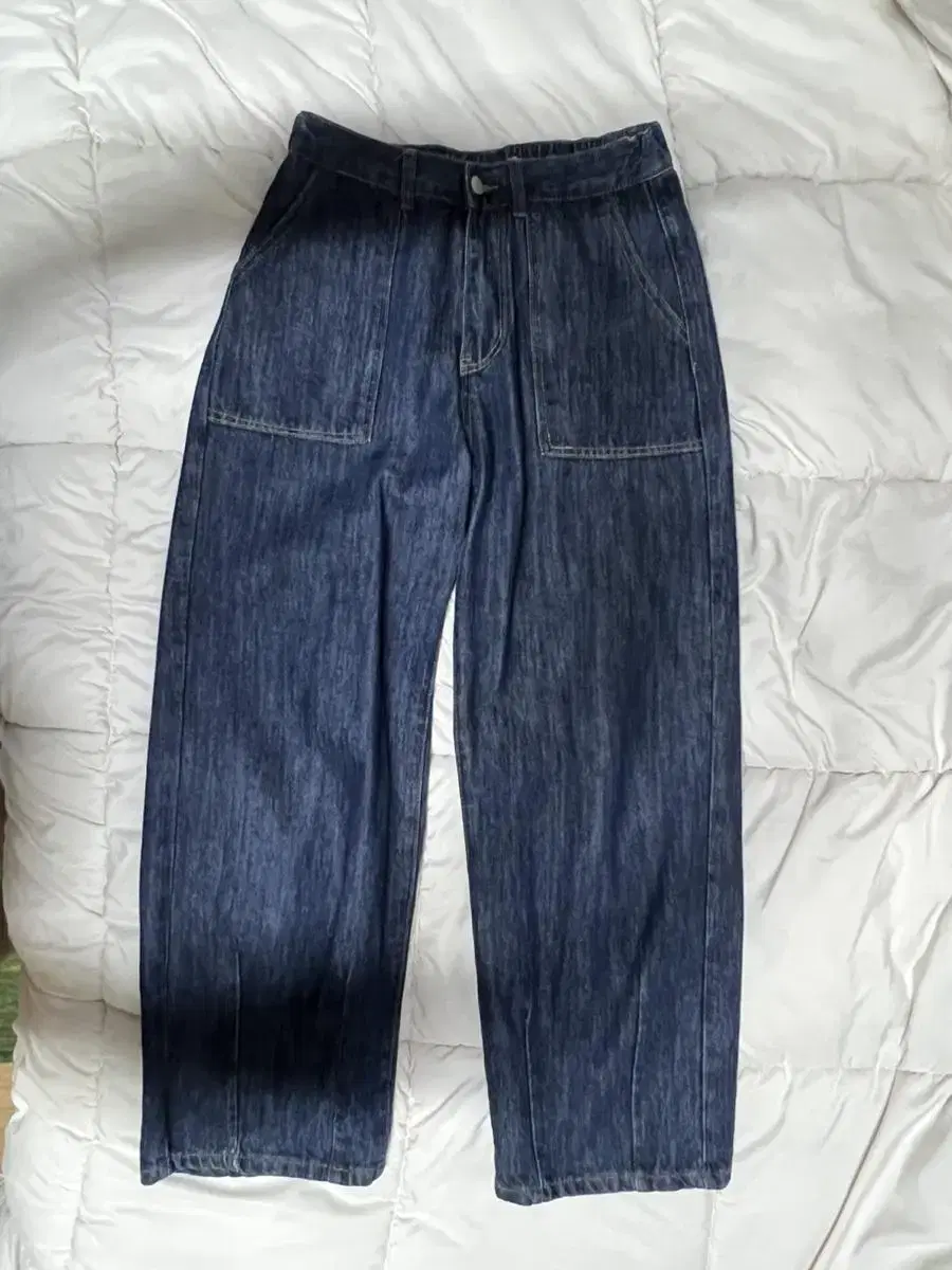 Half-priced Delivery | 1x) GoodlifeWorks Puttyg Wide Denim Pants Deep Indigo S