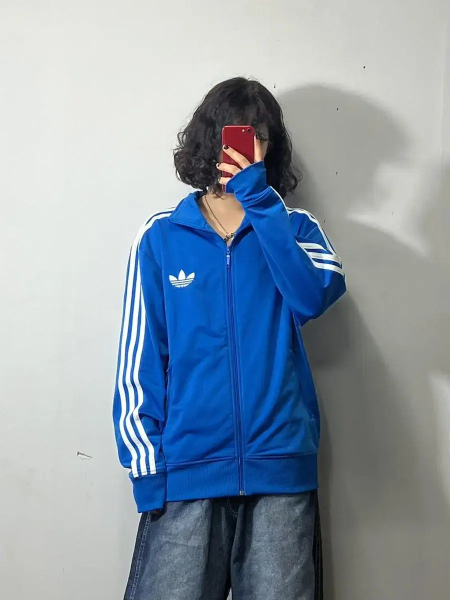 Adidas bloo Firebird Jersey L