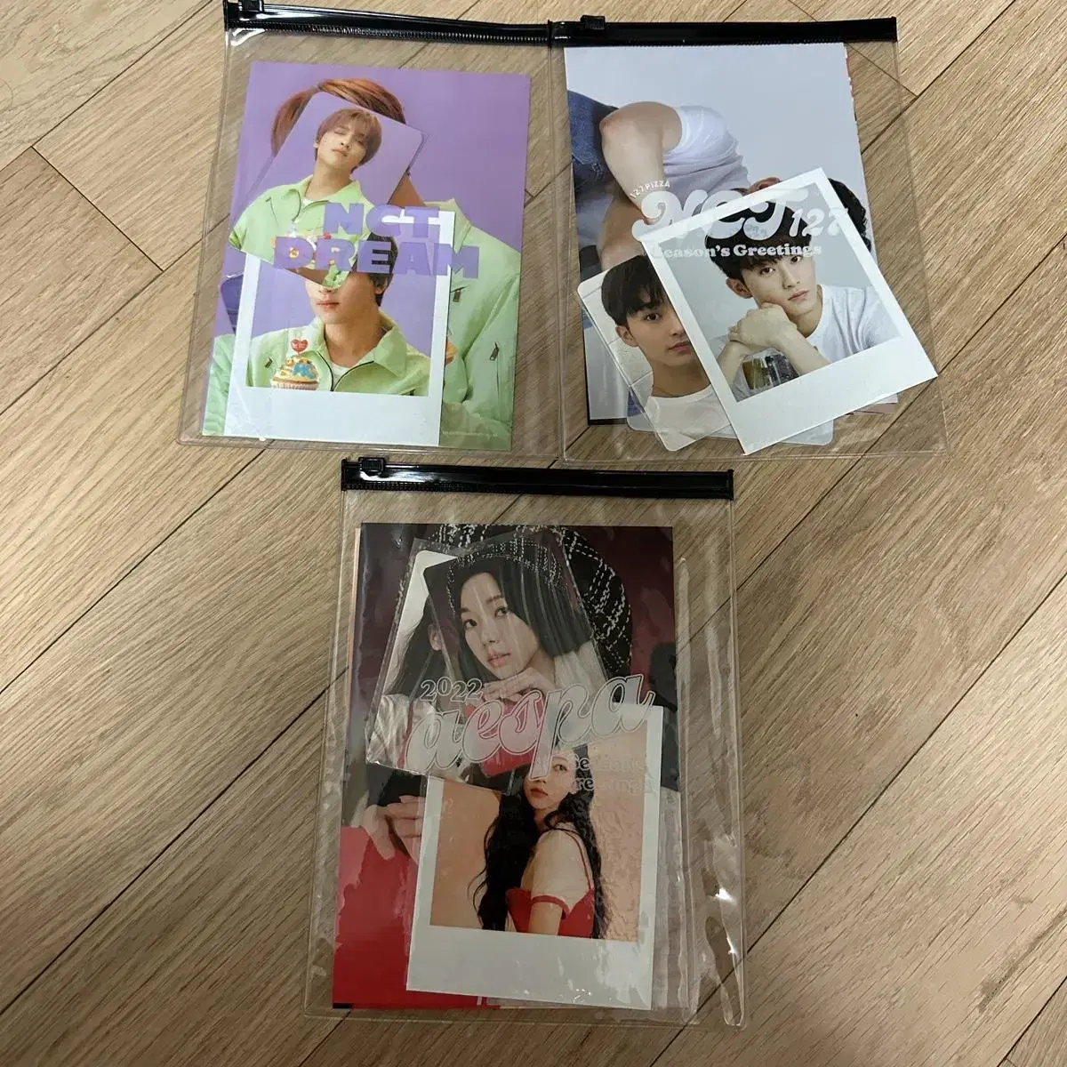 2022 aespa nct dream days aespa nct seasons greetings photopack wts