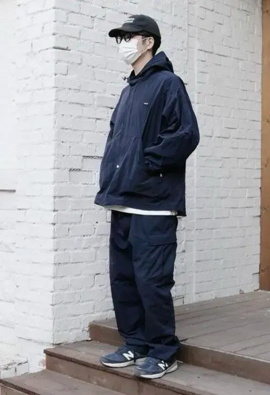 [TACKPO] M.M.L.G. Navy Hooded Jacket, M