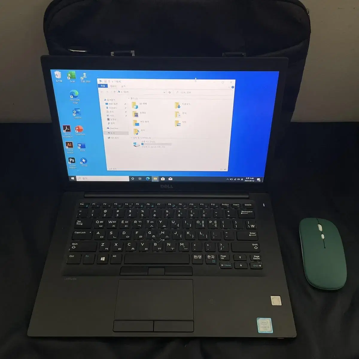 (일산) DELL 델 래티튜드 7480 중고노트북 14인치 비즈니스북