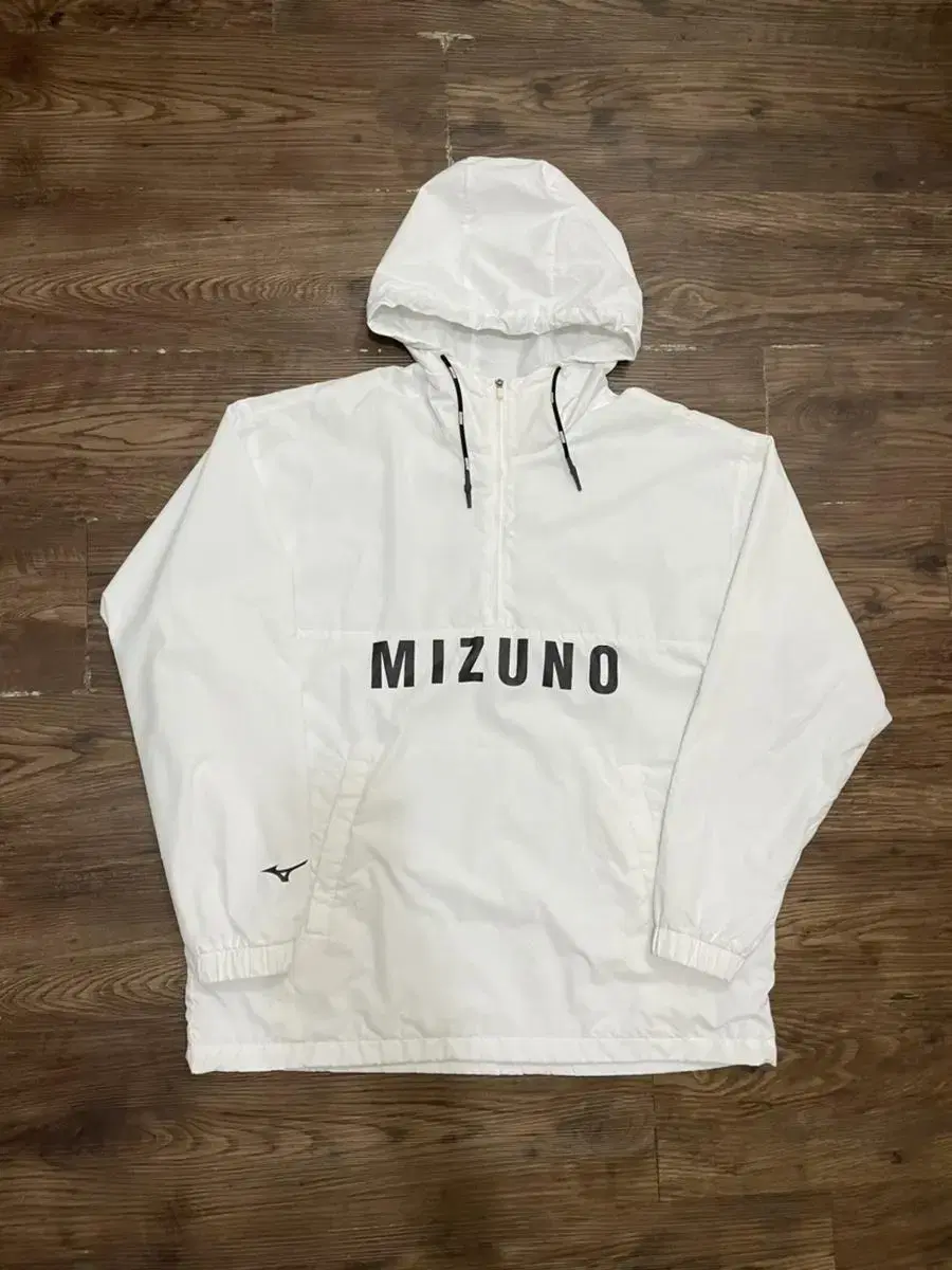 XL MIZUNO MIZUNO Woven Anorak White