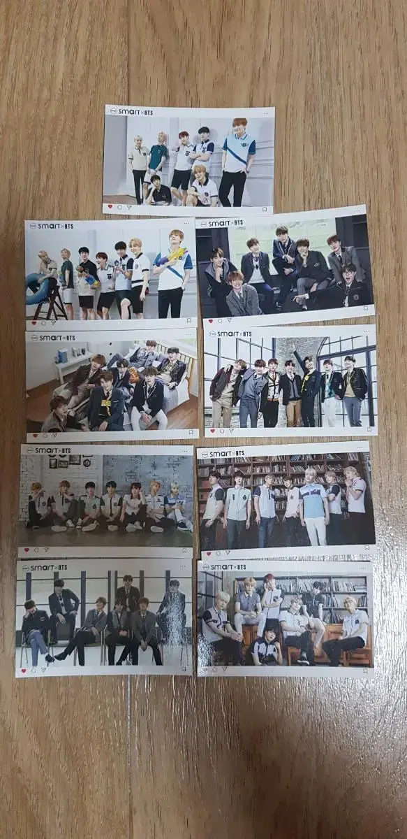 BTS Smart Group Photocard in Bulk