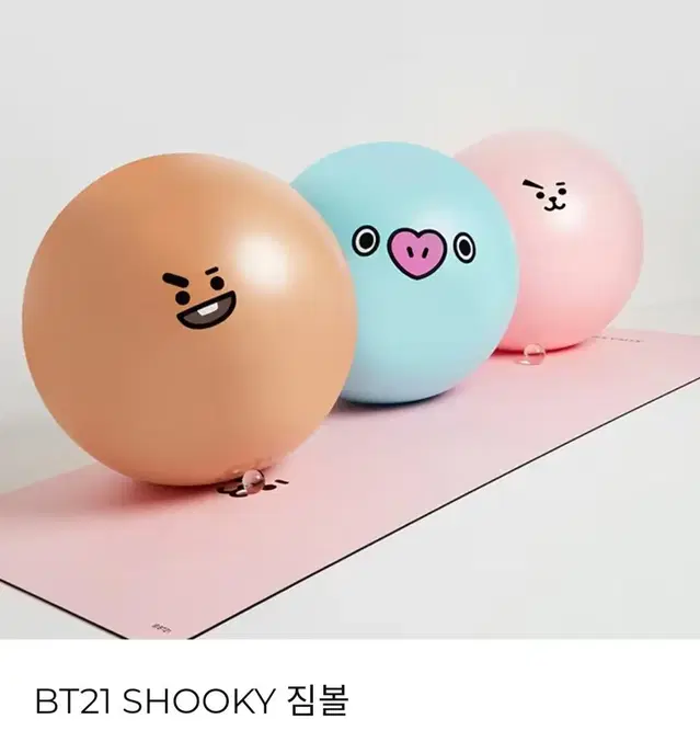 BT21 SHOOKY 짐볼(젝시믹스)