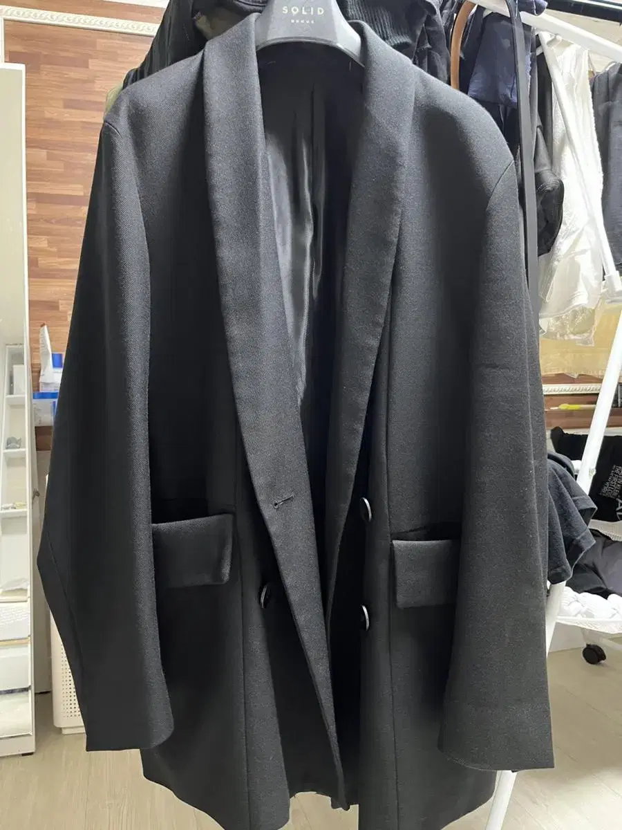 Wooyoungmi Shawl kara blazer jacket size 48 sells