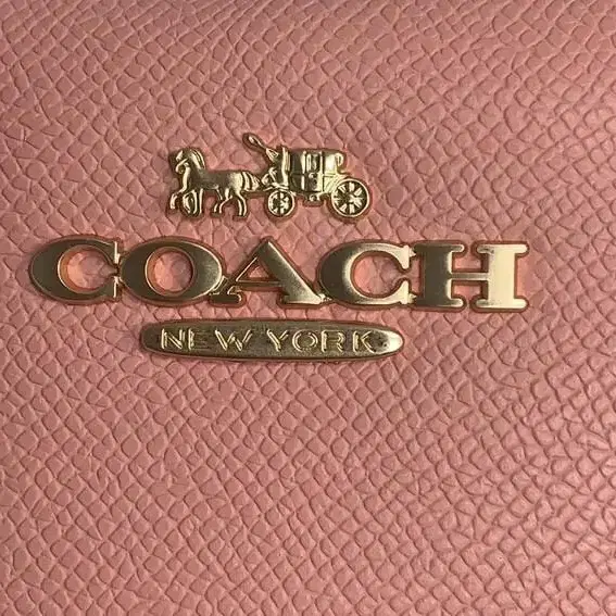 코치 COACH CC784 시드니 사첼 컬러블록 캔디 핑크 초크 버건디