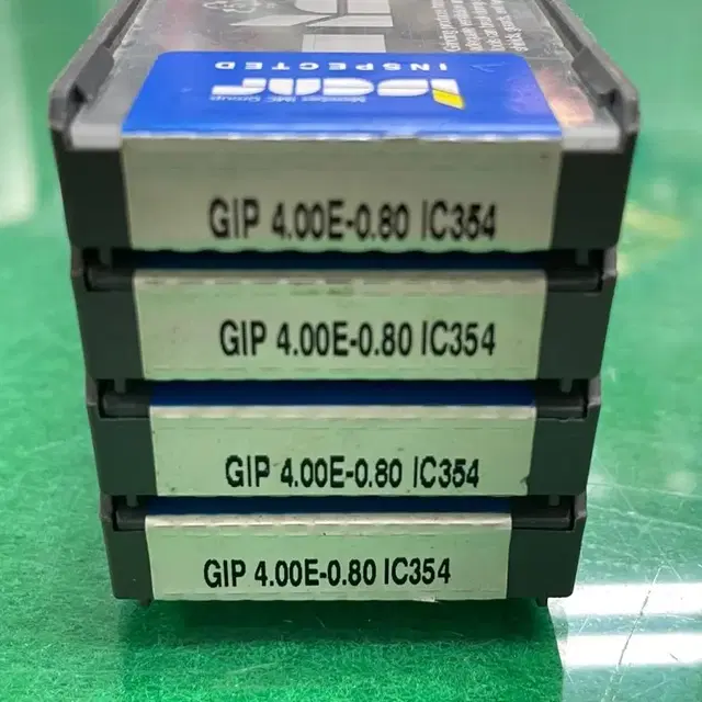 GIP4.00E-0.80 IC354 인서트팁 팝니다