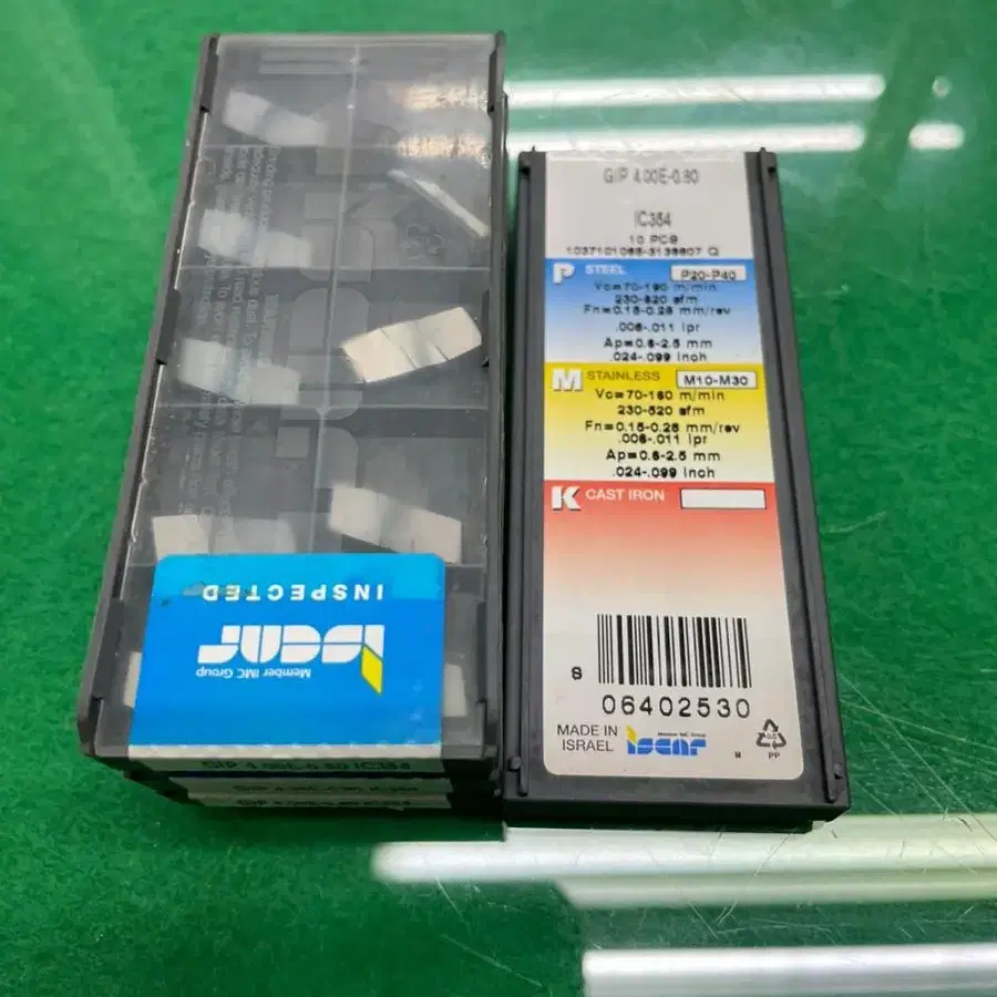 GIP4.00E-0.80 IC354 인서트팁 팝니다