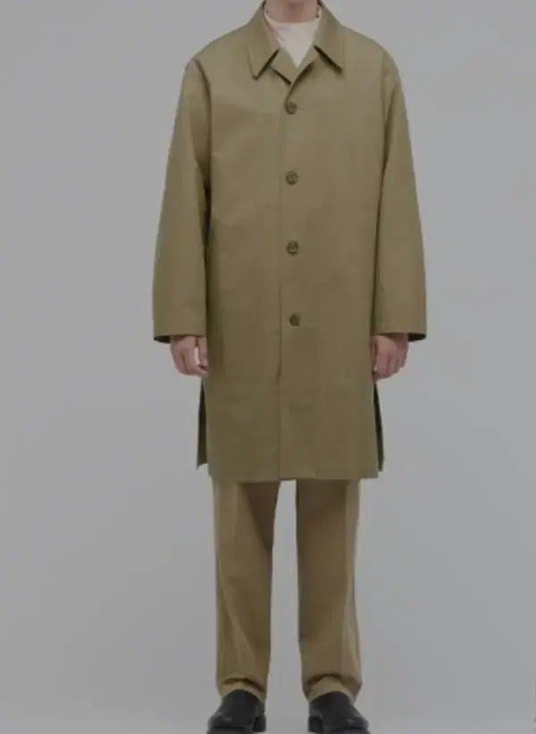 USingle-breasted Lemaire coat XXL Uniqlo 2XL