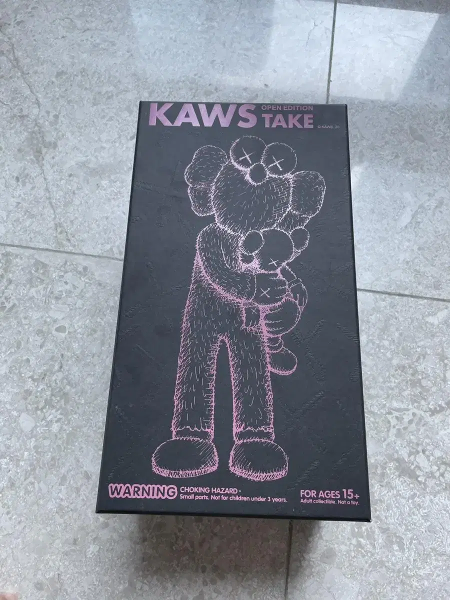 (NEW) KAWS TAKE Open Edition Black Figure