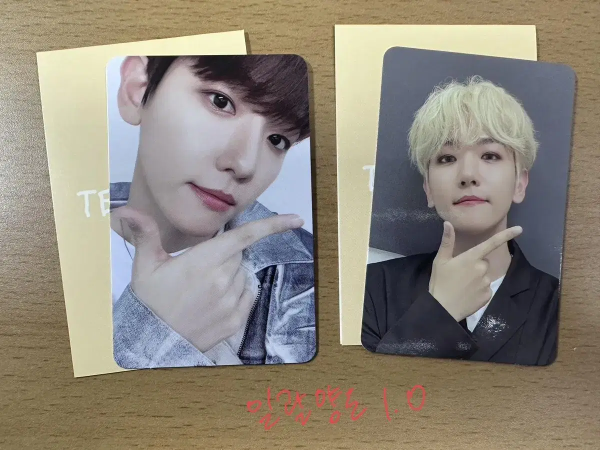 baekhyun teolaegi photocard wts