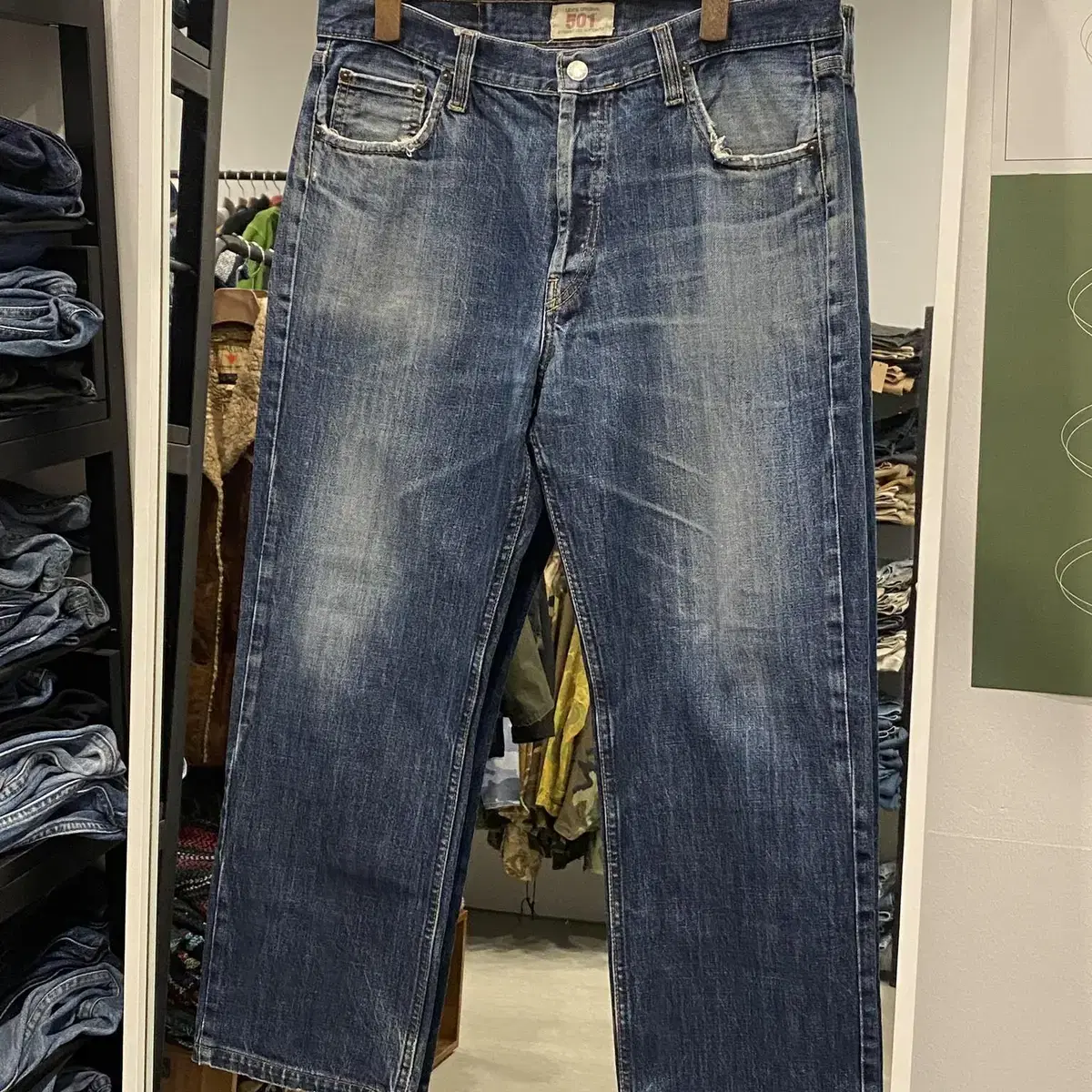 Levis 리바이스 501 데님 팬츠 (34inch)