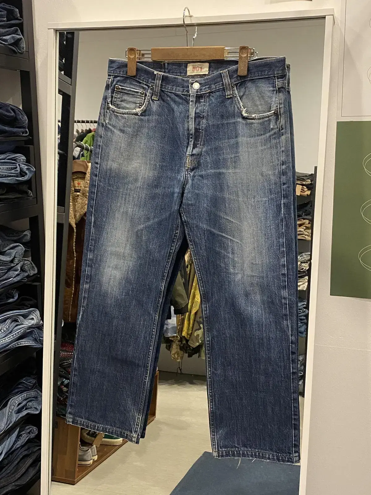 Levis 리바이스 501 데님 팬츠 (34inch)