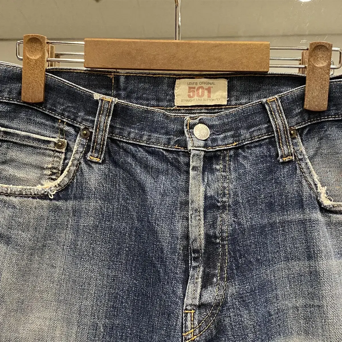 Levis 리바이스 501 데님 팬츠 (34inch)