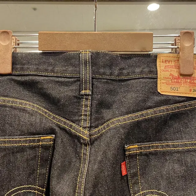 00s Levis 리바이스 501 빈티지 패치 컷팅 데님 팬츠