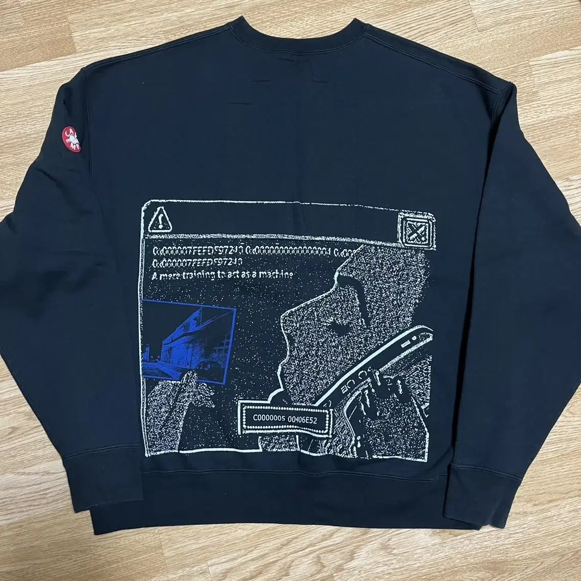 [XL]카브엠트 CAVEMPT C0000005 CREW NECK 스웻셔츠