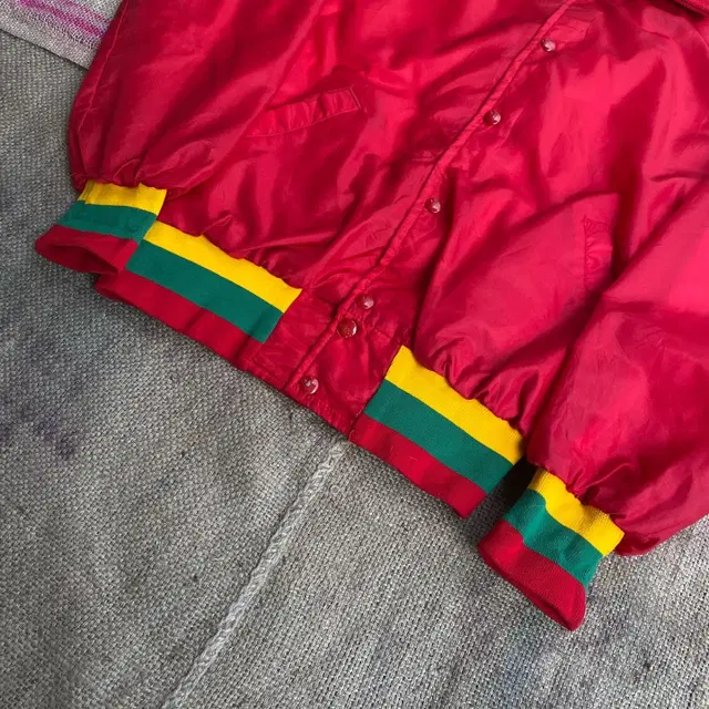 [M] 90s USA Nylon Stadium Jacket