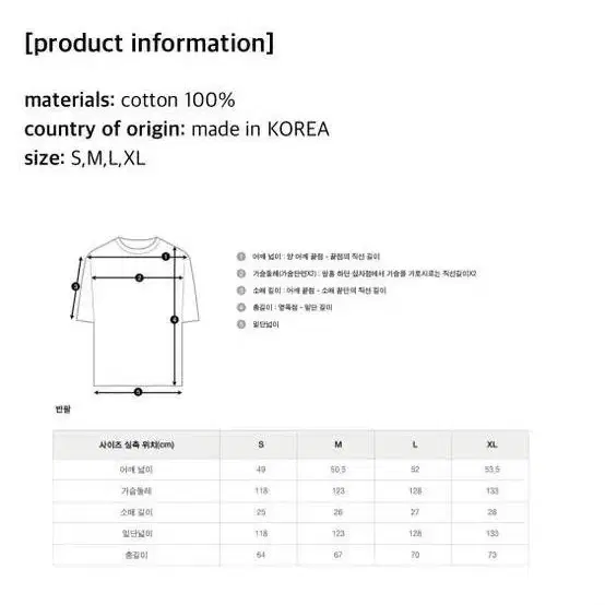 이나피스퀘어x삭스어필 콜라보 반팔티