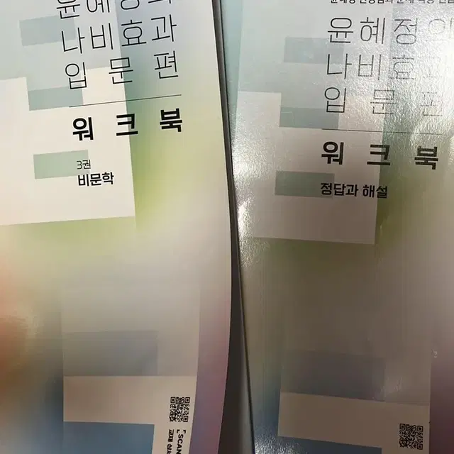 윤혜정 나비효과 입문편 워크북(비문학+답지)