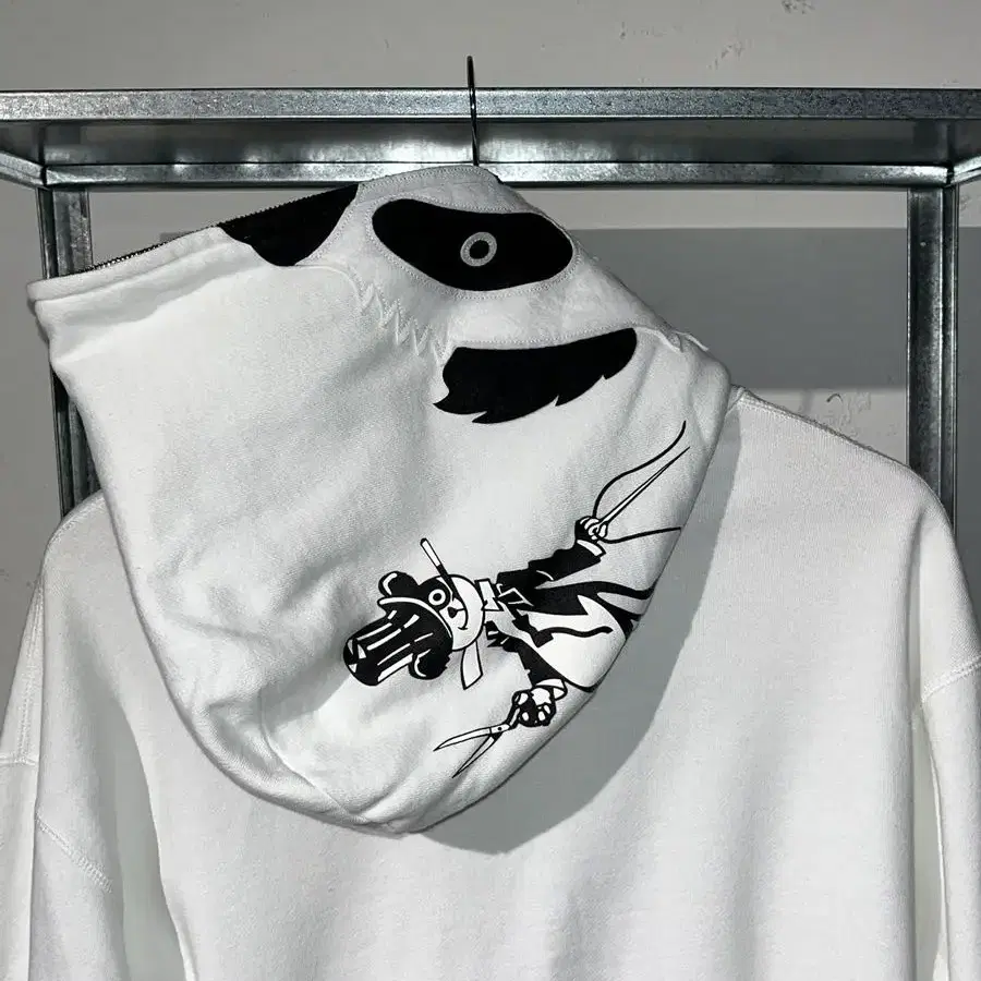 BAPE panda shark full hoodie zip