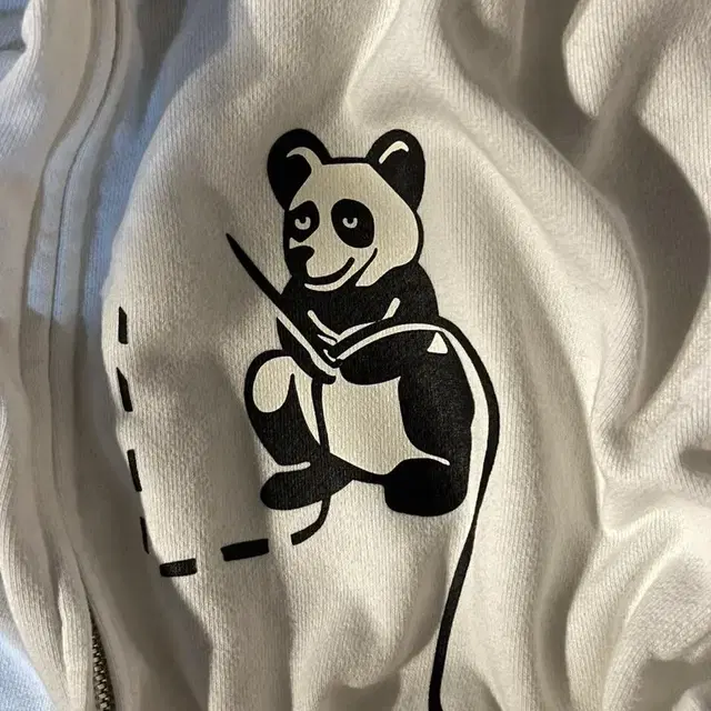 BAPE panda shark full hoodie zip