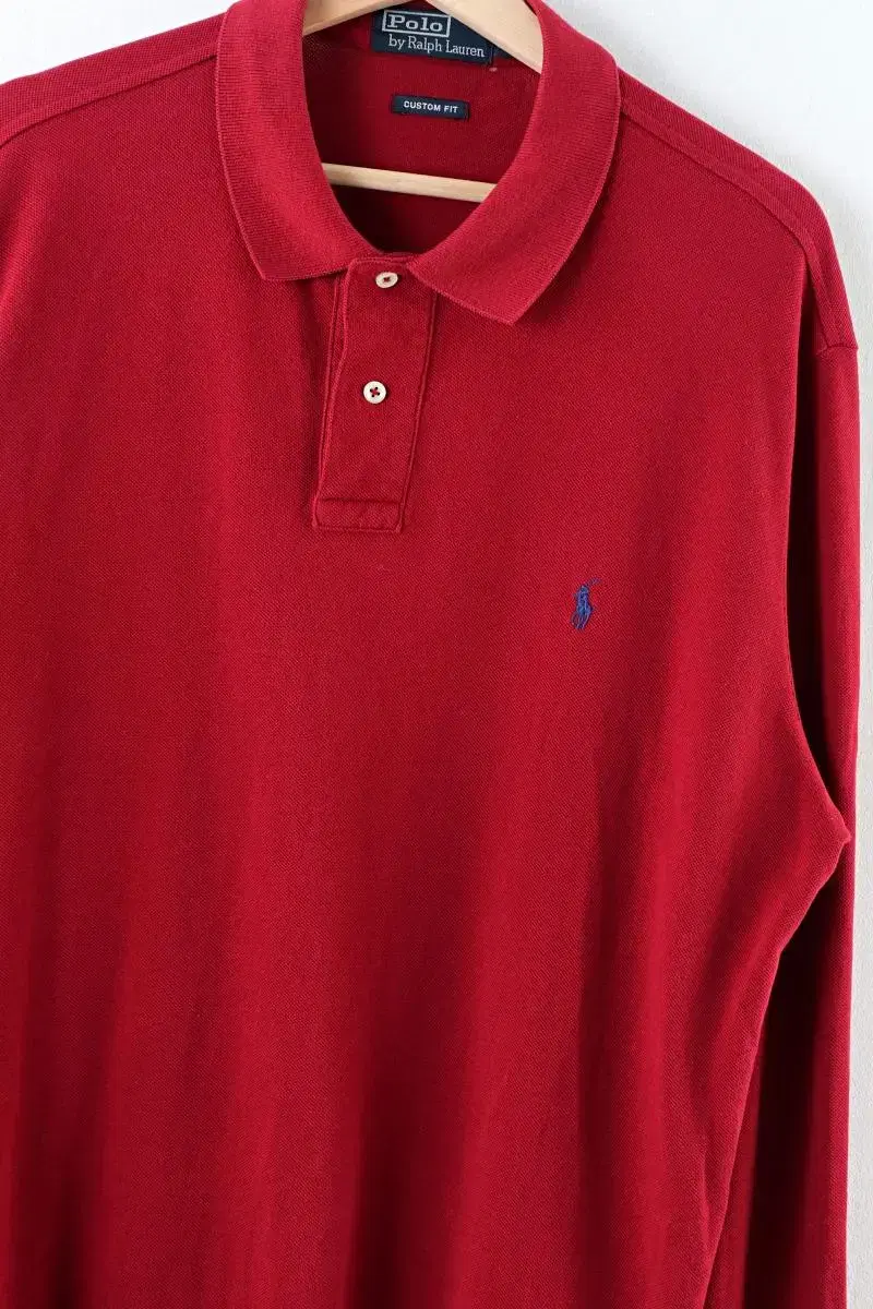 (XXL) Polo Ralph Lauren kara Long Sleeve T-Shirt Back Damage Big Size