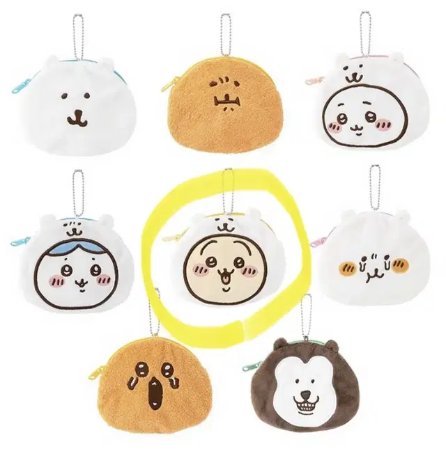 치이카와 농담곰 오카오 트레이딩 파우치 우사기 판매