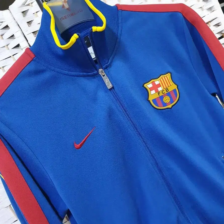 (0078) Nike 나이키 FCB 어센틱 2012 바르샤 져지 M