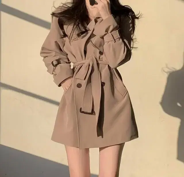 Trench coat mini ONEPIECE (original price 67,900 won)