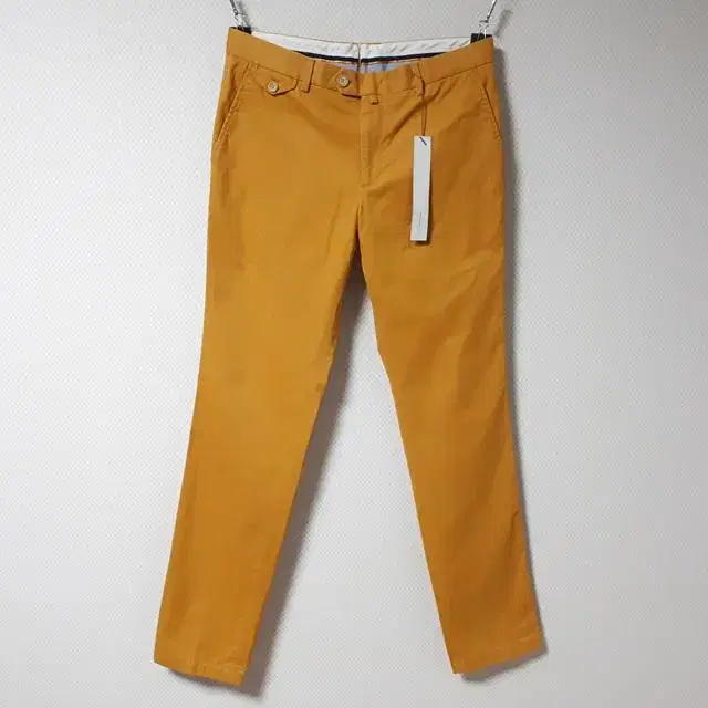 32/BON Mustard-colored cotton pants/32-1166