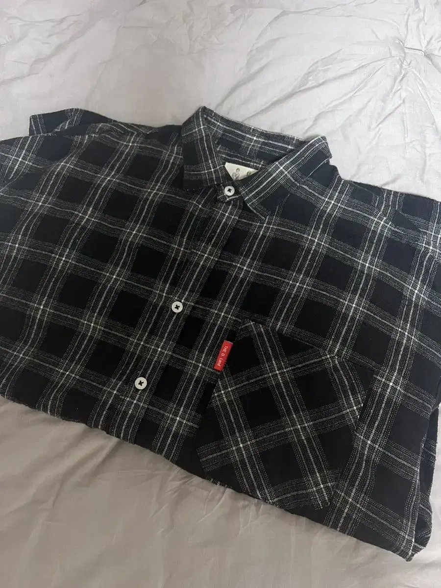 Bonded Check Shirt Large