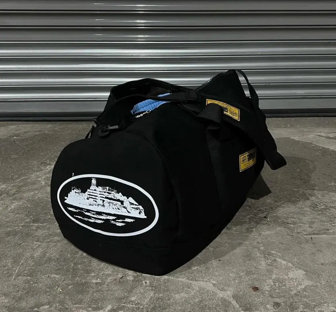 코르테이즈 가방 corteiz duffle bag black