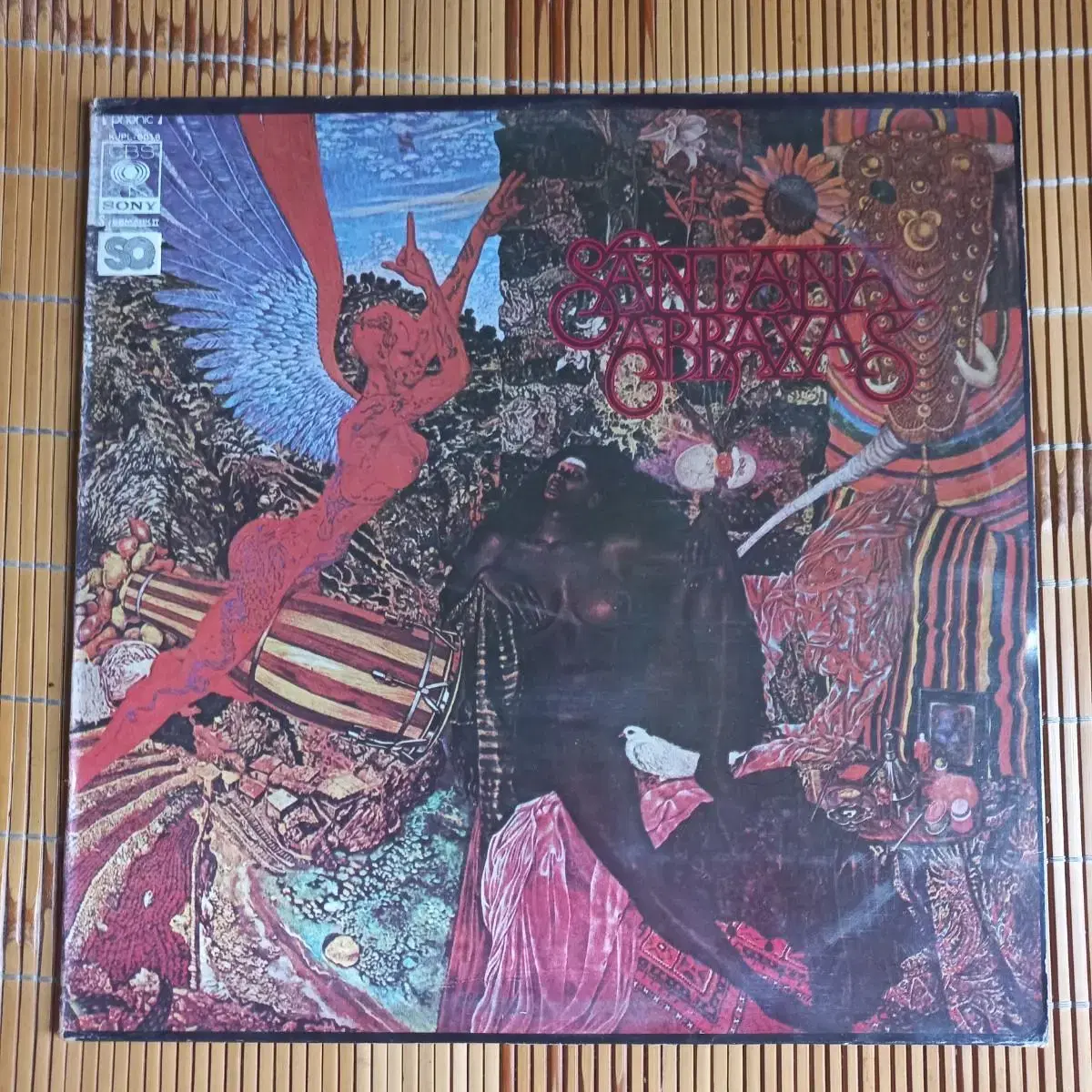 Lp중고 산타나 SANTANA : ABRAXAS 음반 판매합니다.