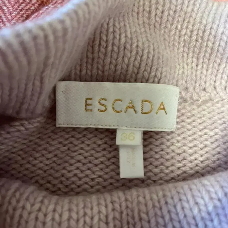 ESCADA 에스까다 캐시미어 라나울 니트