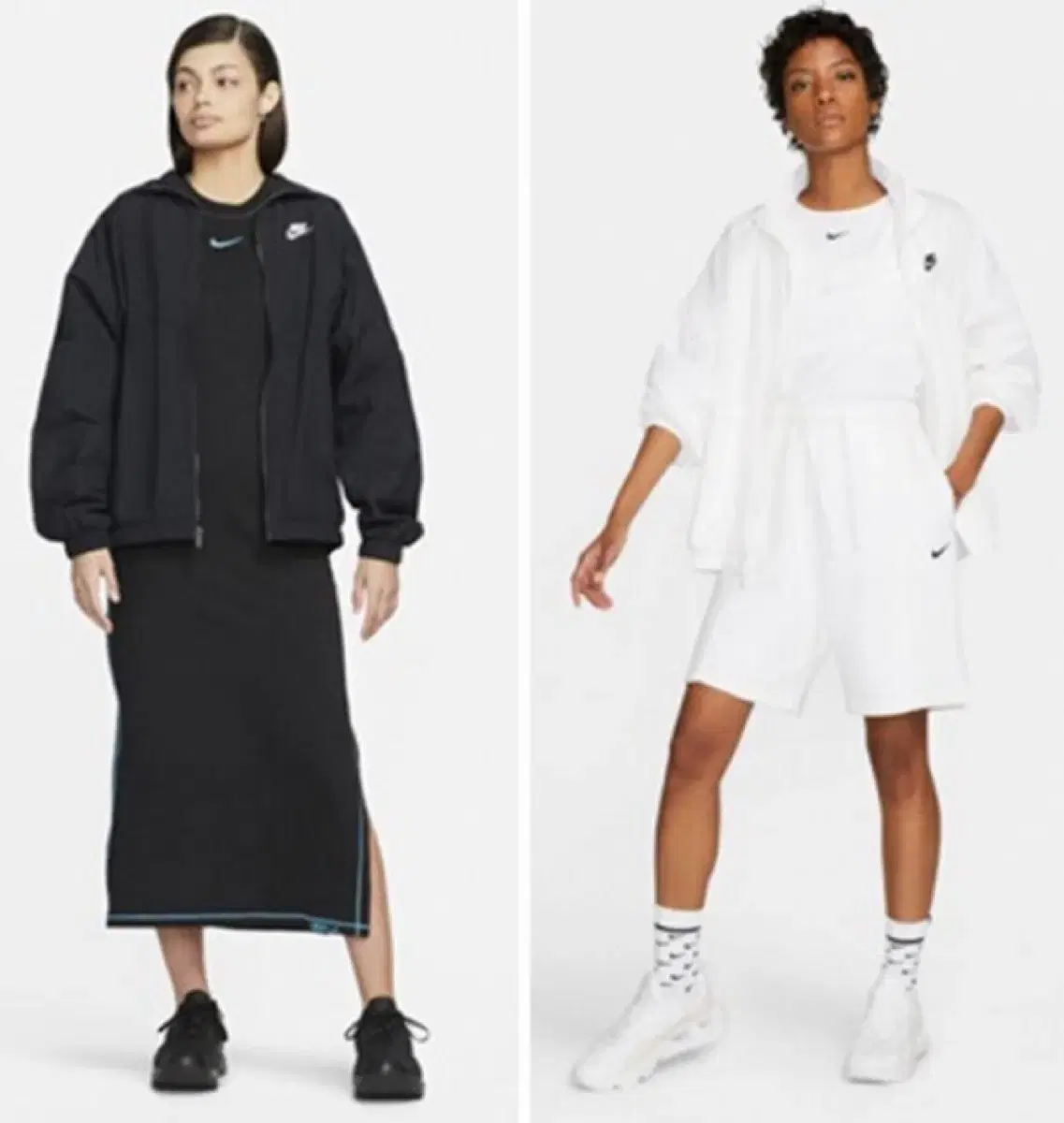 (새상품)나이키 우먼 윈드러너 S,M,L,XL 에센셜 바람막이 스포츠웨어