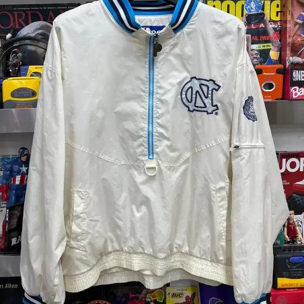 90s PRO PLAYER UNC 노스캐롤라이나 ANORAK