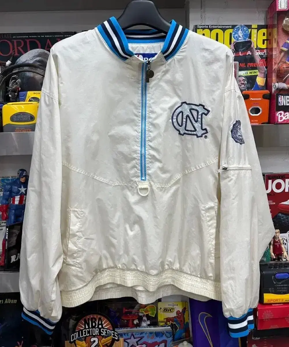 90s PRO PLAYER UNC 노스캐롤라이나 ANORAK