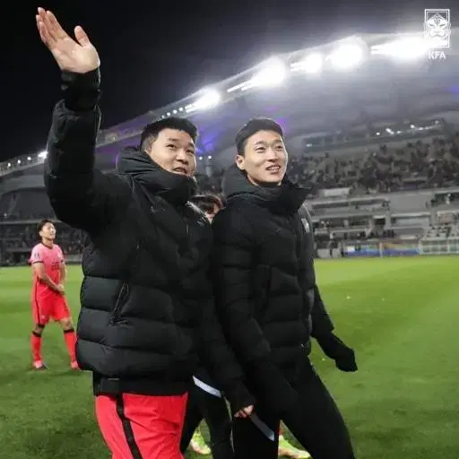 대한민국 축구대표팀 국가대표 패딩 선수용 국대 패딩