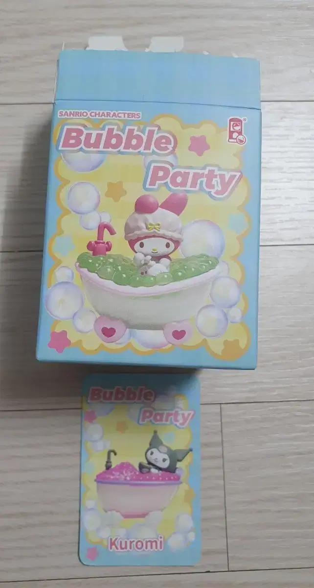 Sanrio Bubble Party Figures Kuromi